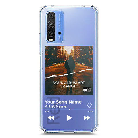 Xiaomi Redmi Note 9 4G Cover - Personalised Album Art Series - Clear Phone Case - Soft Silicon Borders