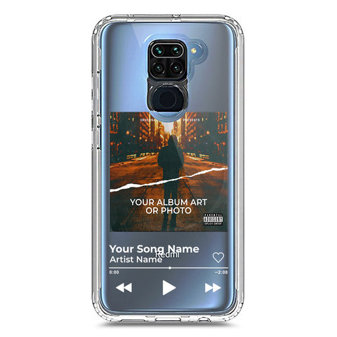 Xiaomi Redmi Note 9 Cover - Personalised Album Art Series - Clear Phone Case - Soft Silicon Borders