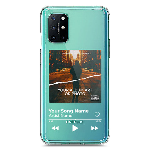 OnePlus 8T Cover - Personalised Album Art Series - Clear Phone Case - Soft Silicon Borders