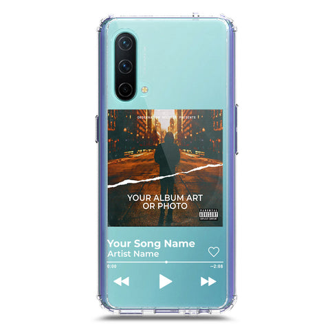 OnePlus Nord CE 5G Cover - Personalised Album Art Series - Clear Phone Case - Soft Silicon Borders