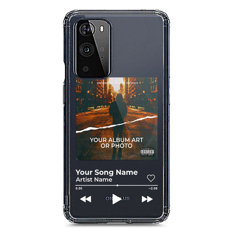 OnePlus 9 Pro Cover - Personalised Album Art Series - Clear Phone Case - Soft Silicon Borders