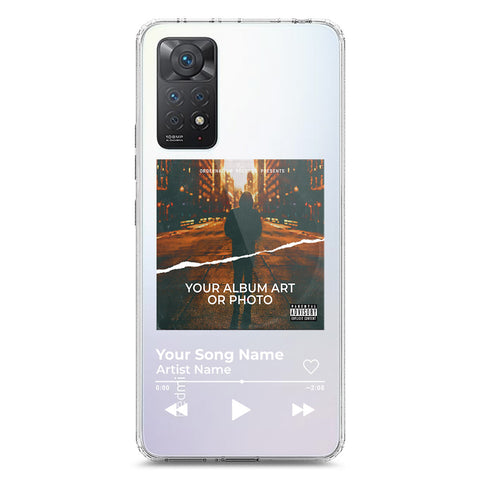 Xiaomi Redmi Note 11 Pro 5G Cover - Personalised Album Art Series - Clear Phone Case - Soft Silicon Borders
