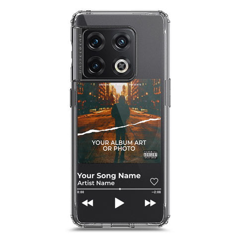 OnePlus 10 Pro Cover - Personalised Album Art Series - Clear Phone Case - Soft Silicon Borders
