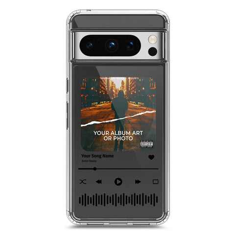 Google Pixel 8 Pro Cover - Personalised Album Art Series - Clear Phone Case - Soft Silicon Borders