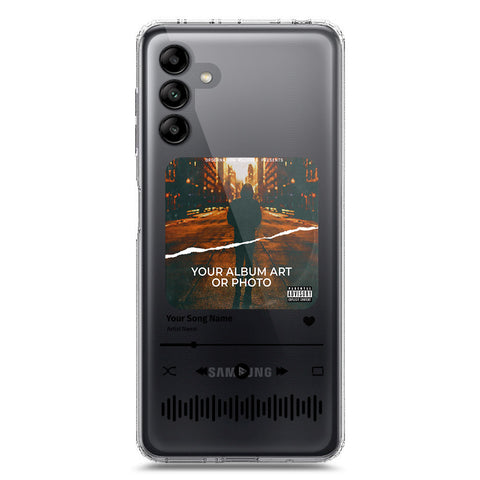 Samsung Galaxy A13 5G Cover - Personalised Album Art Series - Clear Phone Case - Soft Silicon Borders