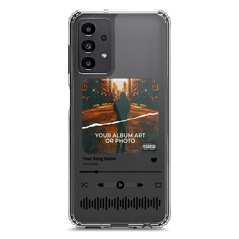 Samsung Galaxy A13 Cover - Personalised Album Art Series - Clear Phone Case - Soft Silicon Borders