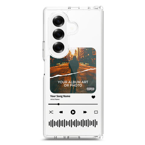 Samsung Galaxy Z Fold 7 Cover - Personalised Album Art Series - Clear Phone Case - Soft Silicon Borders