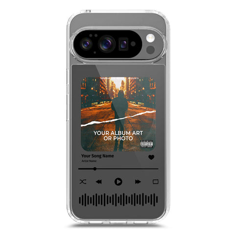 Google Pixel 10 Pro Cover - Personalised Album Art Series - Clear Phone Case - Soft Silicon Borders