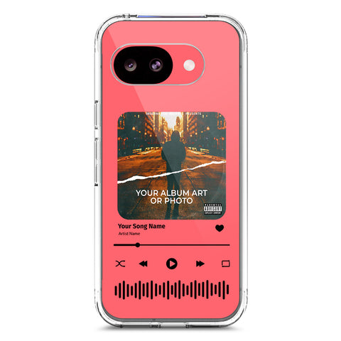 Google Pixel 10a Cover - Personalised Album Art Series - Clear Phone Case - Soft Silicon Borders