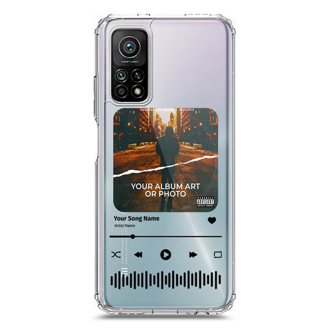 Xiaomi Mi 10T Pro Cover - Personalised Album Art Series - Clear Phone Case - Soft Silicon Borders