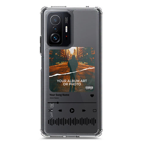 Xiaomi Mi 11T Cover - Personalised Album Art Series - Clear Phone Case - Soft Silicon Borders