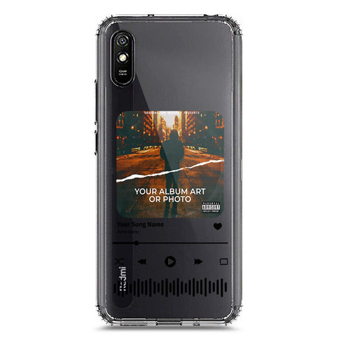 Xiaomi Redmi 9i Cover - Personalised Album Art Series - Clear Phone Case - Soft Silicon Borders