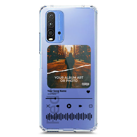 Xiaomi Redmi Note 9 4G Cover - Personalised Album Art Series - Clear Phone Case - Soft Silicon Borders