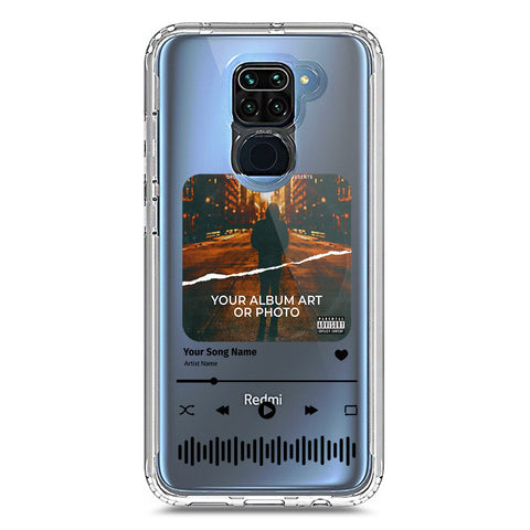 Xiaomi Redmi Note 9 Cover - Personalised Album Art Series - Clear Phone Case - Soft Silicon Borders