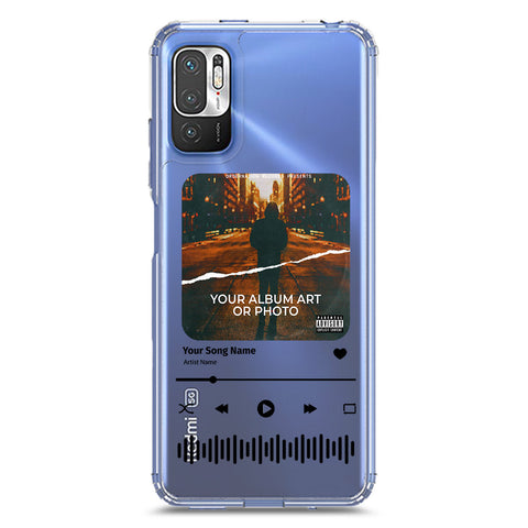 Xiaomi Redmi Note 10 5G Cover - Personalised Album Art Series - Clear Phone Case - Soft Silicon Borders