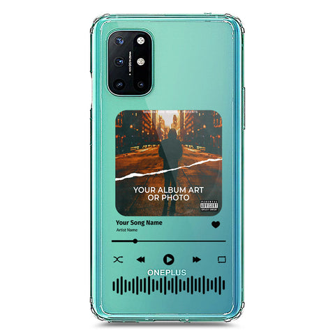 OnePlus 8T Cover - Personalised Album Art Series - Clear Phone Case - Soft Silicon Borders