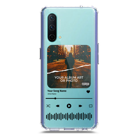 OnePlus Nord CE 5G Cover - Personalised Album Art Series - Clear Phone Case - Soft Silicon Borders