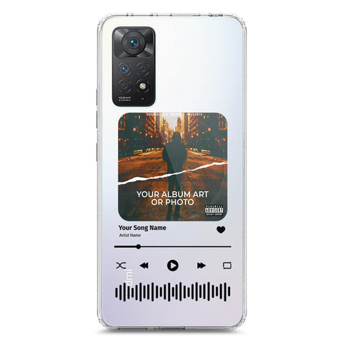 Xiaomi Redmi Note 11 Pro 5G Cover - Personalised Album Art Series - Clear Phone Case - Soft Silicon Borders