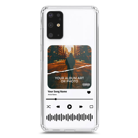 Samsung Galaxy S20 Plus Cover - Personalised Album Art Series - Clear Phone Case - Soft Silicon Borders