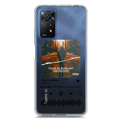Xiaomi Redmi Note 11E Pro Cover - Personalised Album Art Series - Clear Phone Case - Soft Silicon Borders