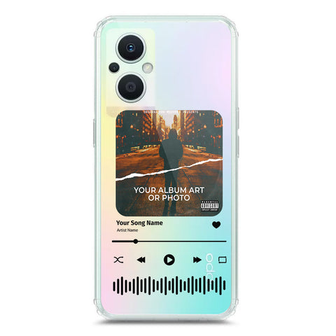 Oppo Reno 7 Lite Cover - Personalised Album Art Series - Clear Phone Case - Soft Silicon Borders