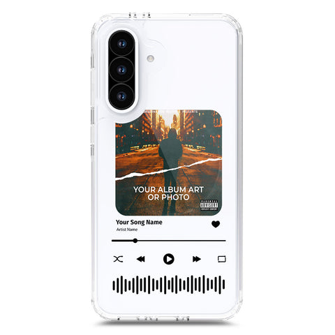 Samsung Galaxy M17 Cover - Personalised Album Art Series - Clear Phone Case - Soft Silicon Borders