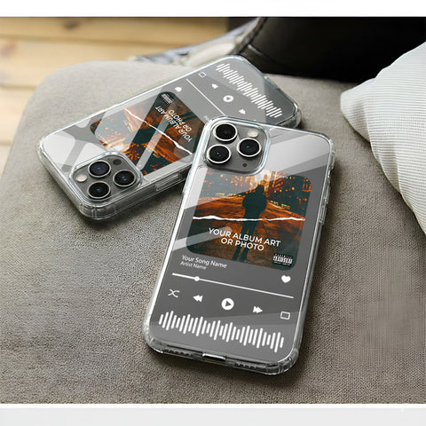 Samsung Galaxy S9 Plus Cover - Personalised Album Art Series - Clear Phone Case - Soft Silicon Borders