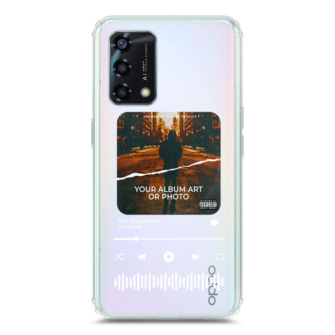 Oppo Reno 6 Lite Cover - Personalised Album Art Series - Clear Phone Case - Soft Silicon Borders
