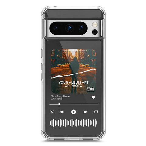 Google Pixel 8 Pro Cover - Personalised Album Art Series - Clear Phone Case - Soft Silicon Borders