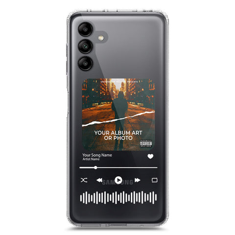 Samsung Galaxy A13 5G Cover - Personalised Album Art Series - Clear Phone Case - Soft Silicon Borders