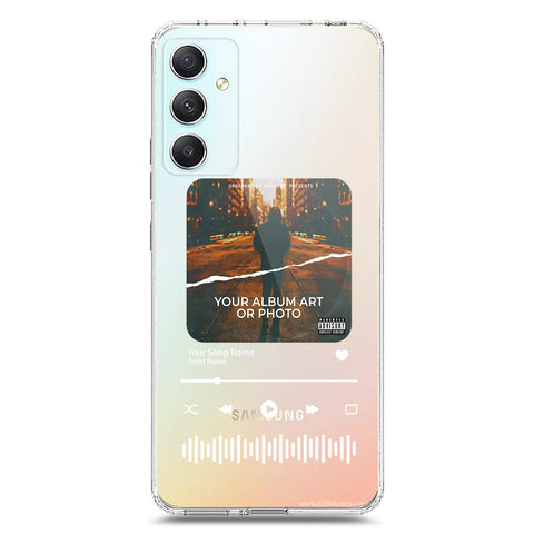 Samsung Galaxy A34 5G Cover - Personalised Album Art Series - Clear Phone Case - Soft Silicon Borders