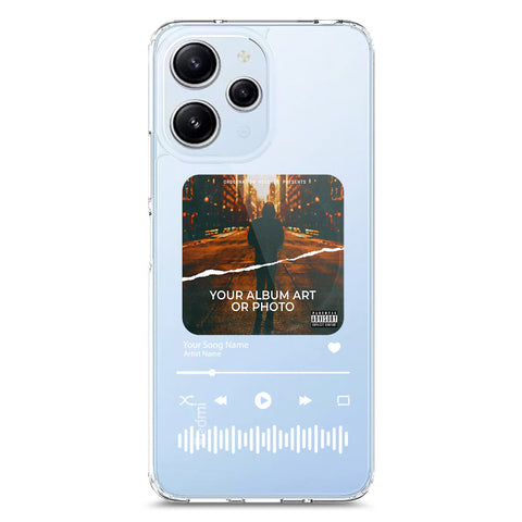 Xiaomi Redmi 12 Cover - Personalised Album Art Series - Clear Phone Case - Soft Silicon Borders