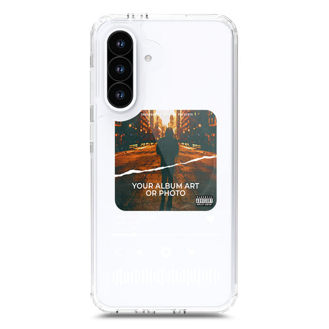 Samsung Galaxy A36 Cover - Personalised Album Art Series - Clear Phone Case - Soft Silicon Borders
