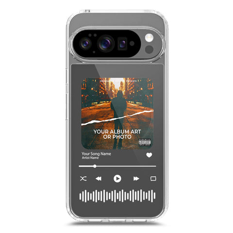 Google Pixel 10 Pro Cover - Personalised Album Art Series - Clear Phone Case - Soft Silicon Borders