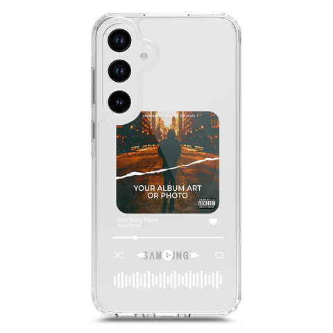 Samsung Galaxy A33 5G Cover - Personalised Album Art Series - Clear Phone Case - Soft Silicon Borders