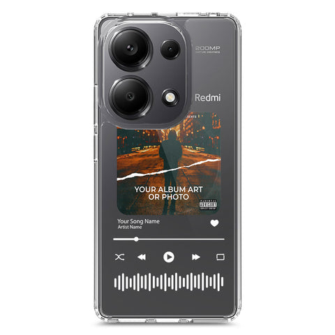 Xiaomi Poco M6 Pro 4G Cover - Personalised Album Art Series - Clear Phone Case - Soft Silicon Borders