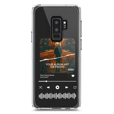 Samsung Galaxy S9 Plus Cover - Personalised Album Art Series - Clear Phone Case - Soft Silicon Borders