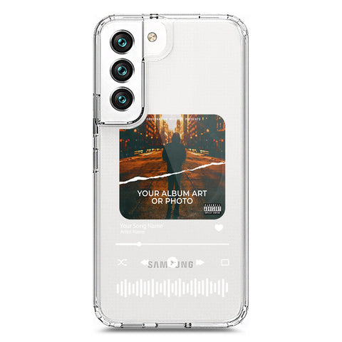 Samsung Galaxy S22 5G Cover - Personalised Album Art Series - Clear Phone Case - Soft Silicon Borders