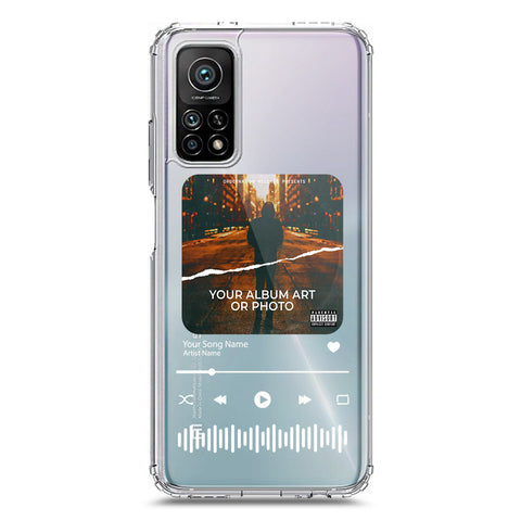 Xiaomi Mi 10T Pro Cover - Personalised Album Art Series - Clear Phone Case - Soft Silicon Borders