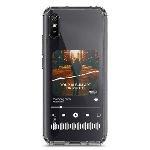 Xiaomi Redmi 9i Cover - Personalised Album Art Series - Clear Phone Case - Soft Silicon Borders