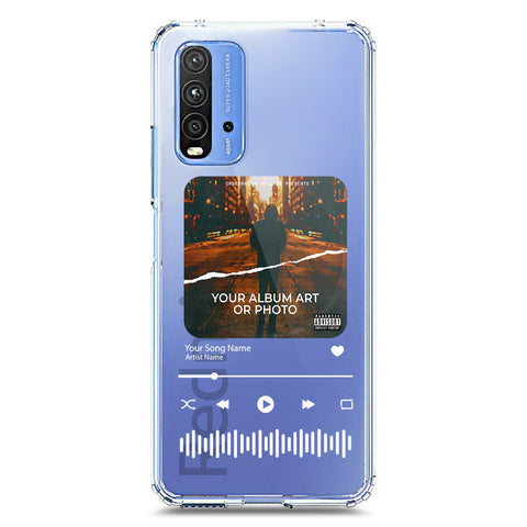 Xiaomi Redmi Note 9 4G Cover - Personalised Album Art Series - Clear Phone Case - Soft Silicon Borders