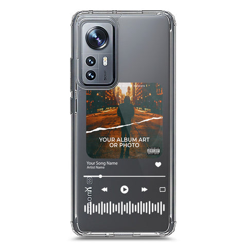 Xiaomi 12X Cover - Personalised Album Art Series - Clear Phone Case - Soft Silicon Borders