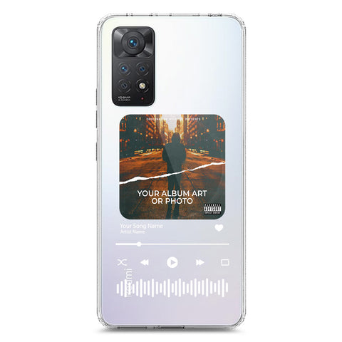 Xiaomi Redmi Note 11 Pro 5G Cover - Personalised Album Art Series - Clear Phone Case - Soft Silicon Borders
