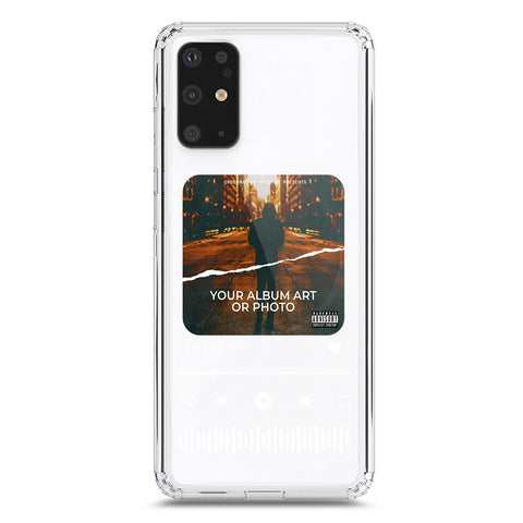 Samsung Galaxy S20 Plus Cover - Personalised Album Art Series - Clear Phone Case - Soft Silicon Borders