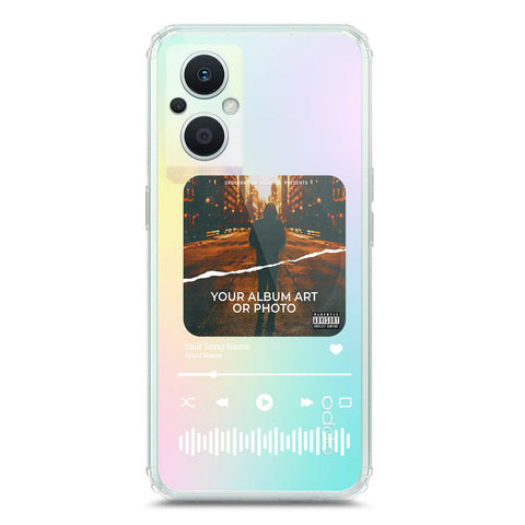 Oppo Reno 7 Lite Cover - Personalised Album Art Series - Clear Phone Case - Soft Silicon Borders
