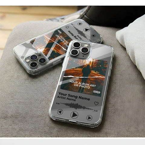 Samsung Galaxy S9 Plus Cover - Personalised Album Art Series - Clear Phone Case - Soft Silicon Borders