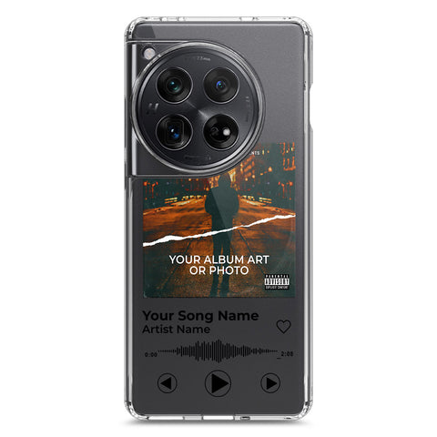 OnePlus 12 Cover - Personalised Album Art Series - Clear Phone Case - Soft Silicon Borders