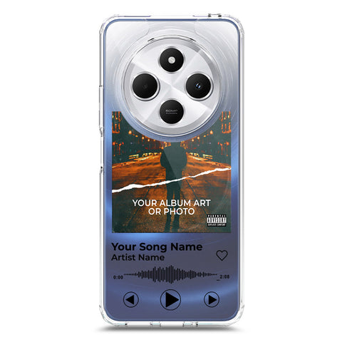Xiaomi Poco C75 Cover - Personalised Album Art Series - Clear Phone Case - Soft Silicon Borders