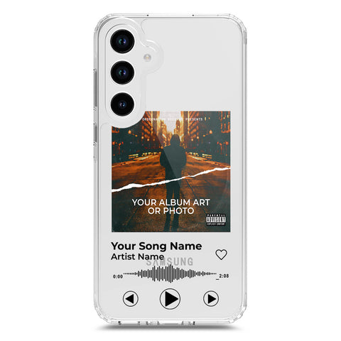 Samsung Galaxy A33 5G Cover - Personalised Album Art Series - Clear Phone Case - Soft Silicon Borders