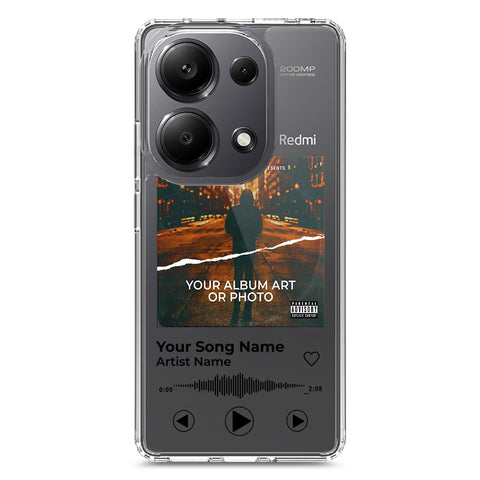 Xiaomi Poco M6 Pro 4G Cover - Personalised Album Art Series - Clear Phone Case - Soft Silicon Borders